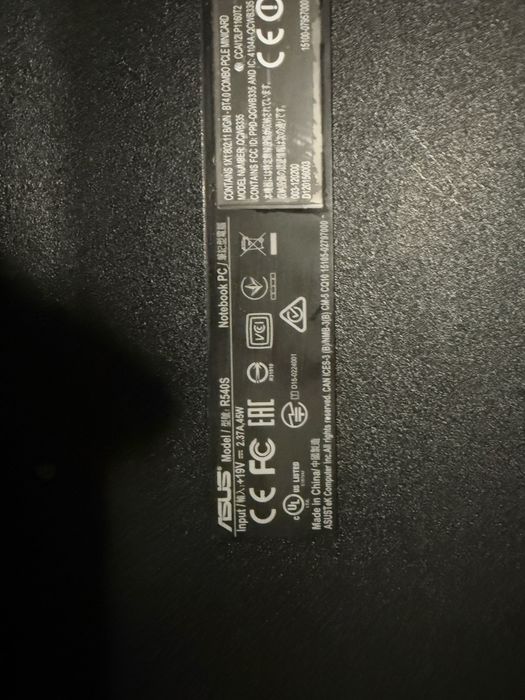 Ноутбук ASUS R540S, ssd: 1 999 грн. - Ноутбуки Київ на Olx