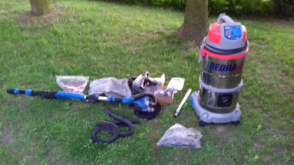 Dedra odkurzacz DED 6602 + szlifierka do gładzi