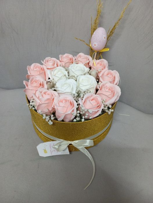 Bouquet de flores de sabão