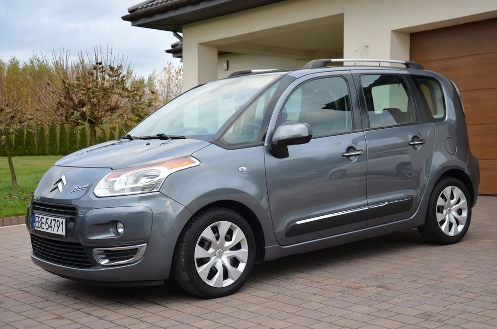Citroën C3 Picasso 1.4 Exclusive Klima Serwis Oryginał Lakier Super Stan Z Niemiec