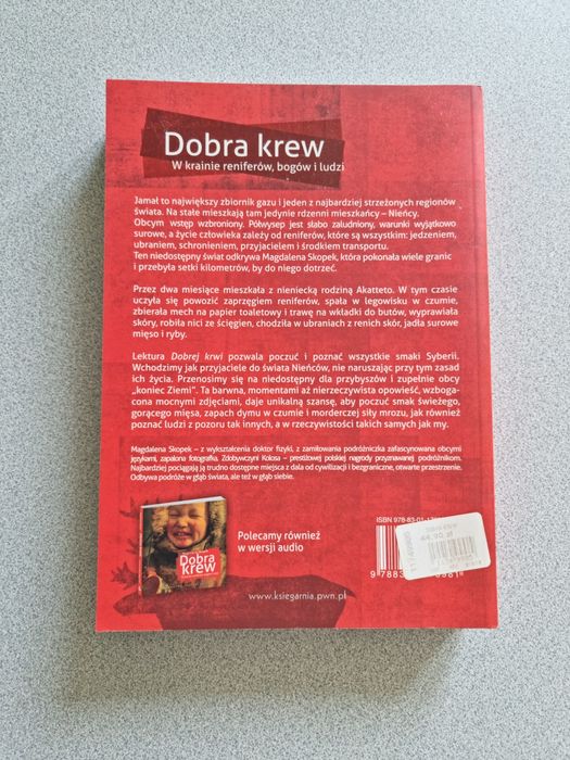 Dobra krew. W krainie reniferów, bogów i ludzi., Magdalena Skopek