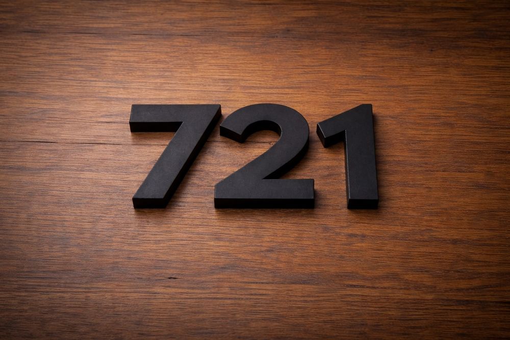 Números para Porta / Moradia – ABS