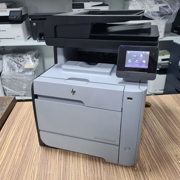 МФУ А4 цв. HP Color LJ Pro M476dn.  Лазерный цветной