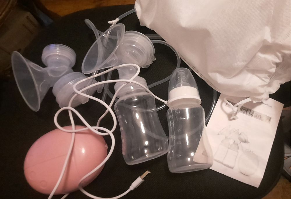 Bomba extratora elétrica de leite