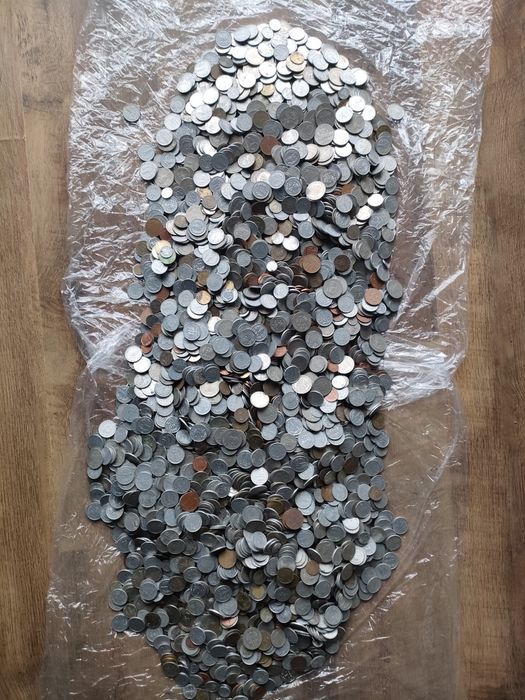 Monety 19 kg polskie i zagraniczne