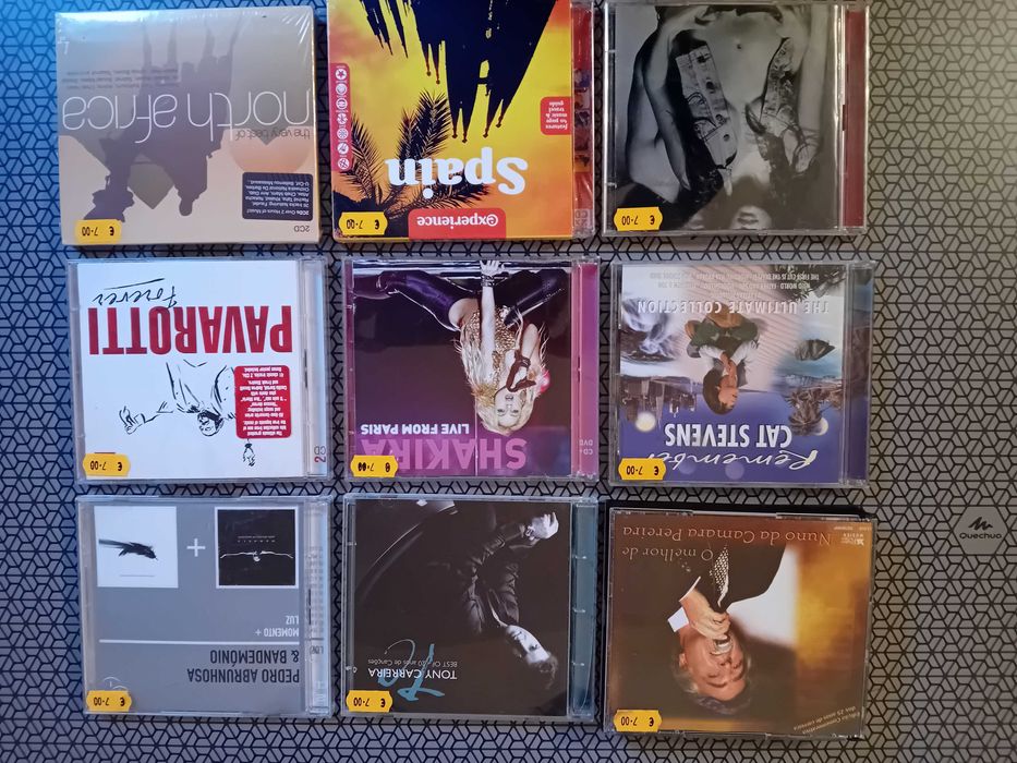 Música Vários Estilos em Cd Edições Top - Duplos.