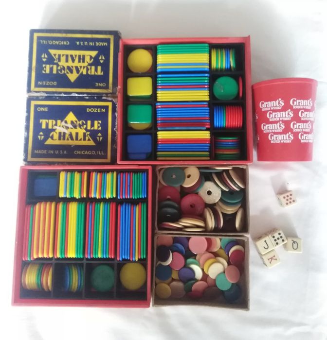 Fichas de jogo.em excelente excelente estado.