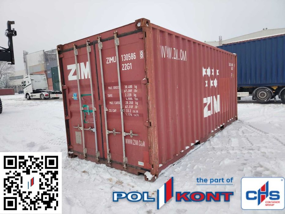 Sprzedam Kontener Morski Magazynowy 20 DV CW używany - VY