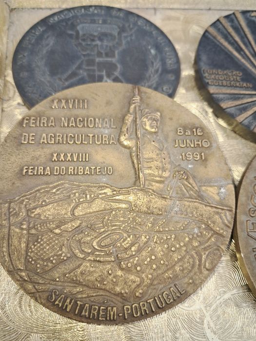 Medalha feira santarem 1991