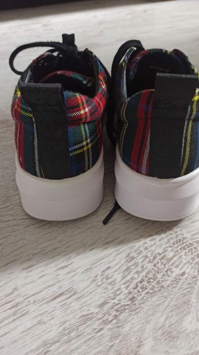 Sneakersy Svea- charlie blue check