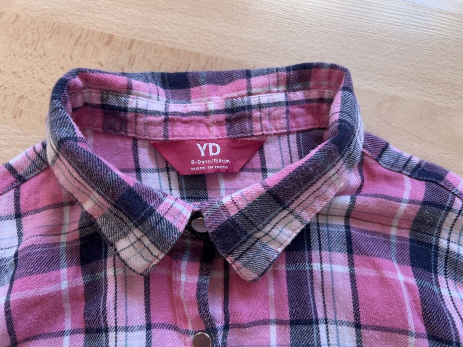 Сорочка, рубашка YD для дівчаток на ріст 128/134