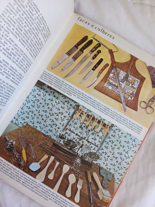 Culinária Seleção de Receitas 1973 Enciclopédia da Mulher