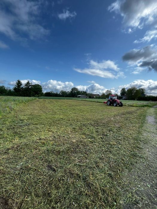 Koszenie kosiarka bijakową,  Mulczerowanie