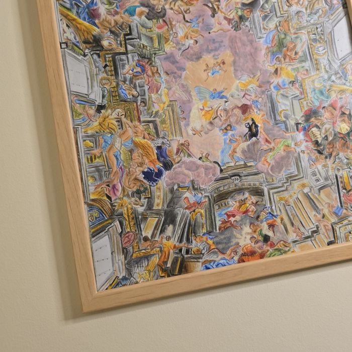 Quadro Igreja Santo Inácio de Loyola - feito á mão