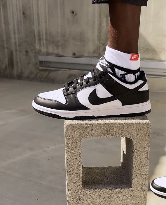 Новый! Nike Dunk Low Retro Black/White DD1391-100
