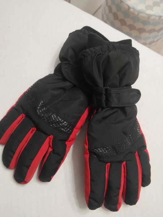 Rękawice damskie zimowe ocieplane narciarskie