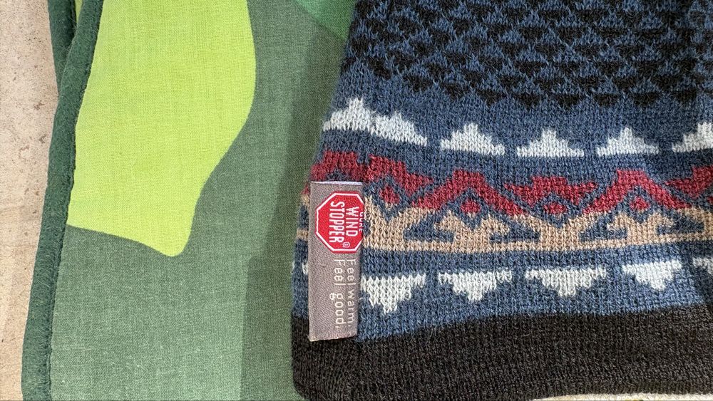 Czapka windstopper wełna