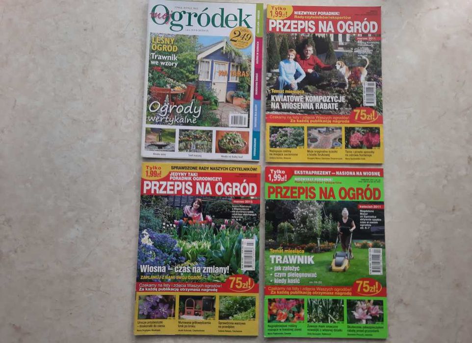 Przepis na ogród - poradniki - 4 sztuki
