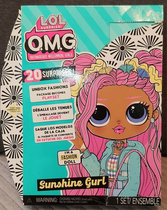Лялька LOL OMG Surprise Лол омг Sunshine Gurl Леді Світанок (Саншайн)