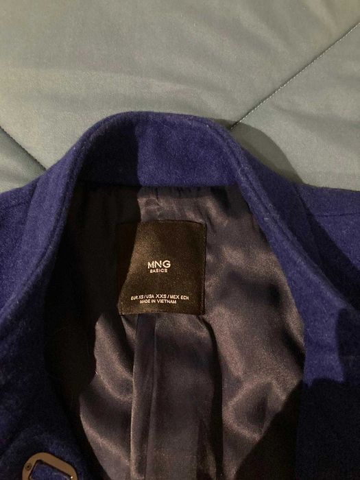 Moda Mulher - Casaco de fazenda azul - Como NOVO