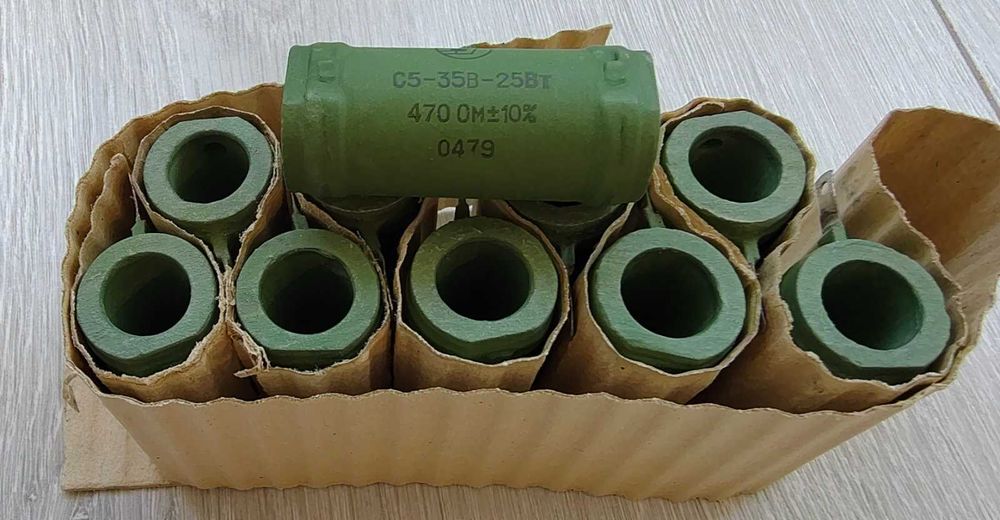 Резистори С5-35В, ПЭ-20, ПЭ, ПЭВ, ПЭВР. Ціна за 1 шт.