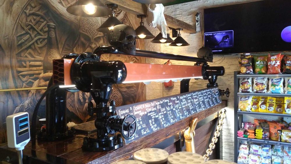 пивна колона, пивне обладнання, продаж пивного під ключ