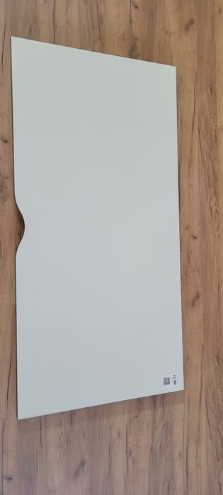 Blat pod biurko biały