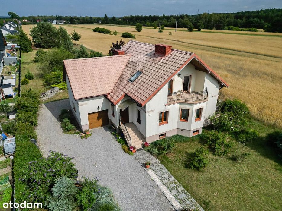 Dom przy lesie 193m2 działka 3050m2 Magonie