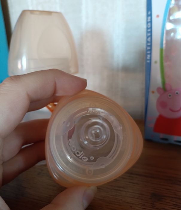 Дитяча пляшечка; бутилочка dodie; 0-6 м; 6+м