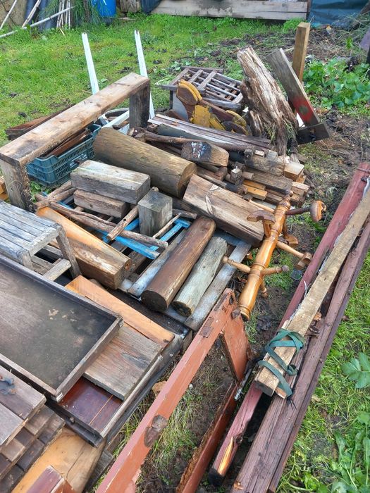 Madeira reciclada, bom estado, vendo a peça ou em lote