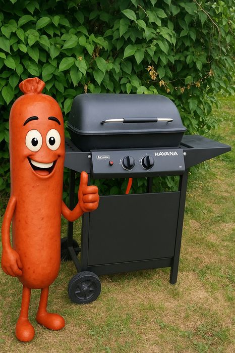 Grill gazowy, na gaz