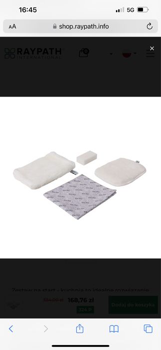 Zestaw Raypath 4 rekawice