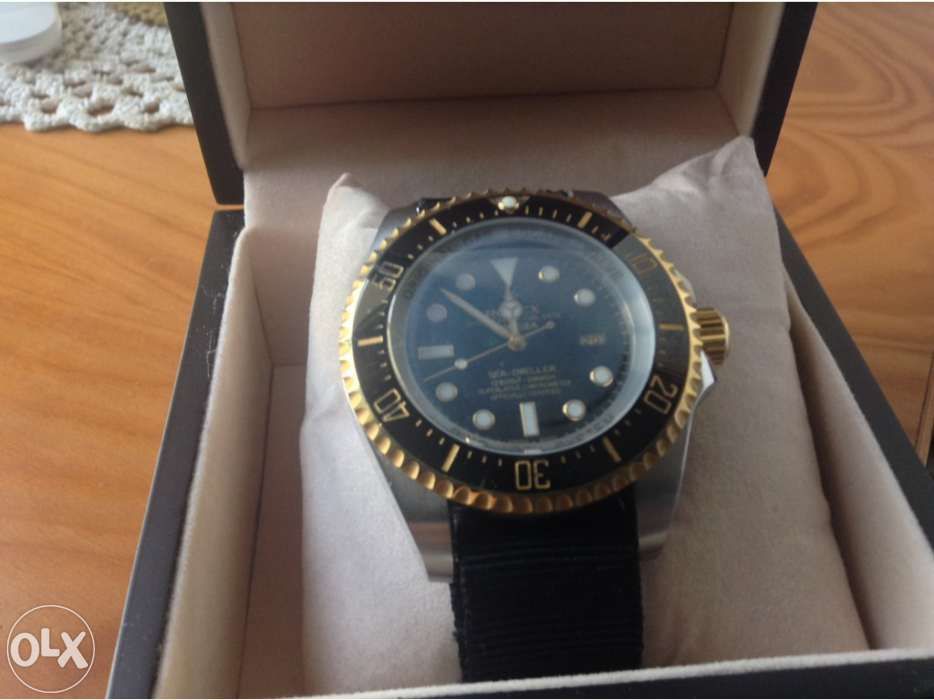 Deep sea dual metal bezel ceramica