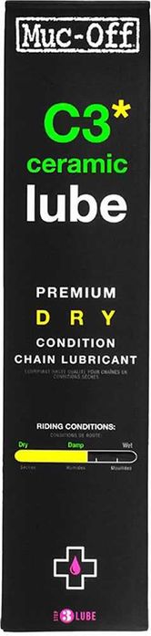 Lubrificante de corrente Muc-Off C3 Ceramic Dry Lube 120ml
