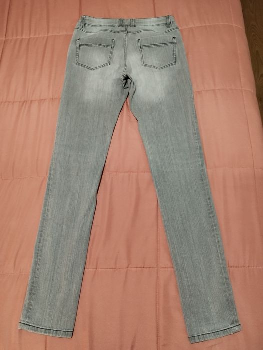 Calças de ganga cinza n.38