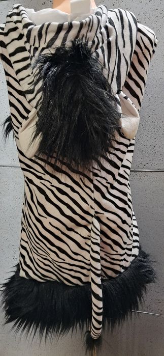 Strój przebranie kostium zebra