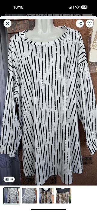 Туника джинс, коттон