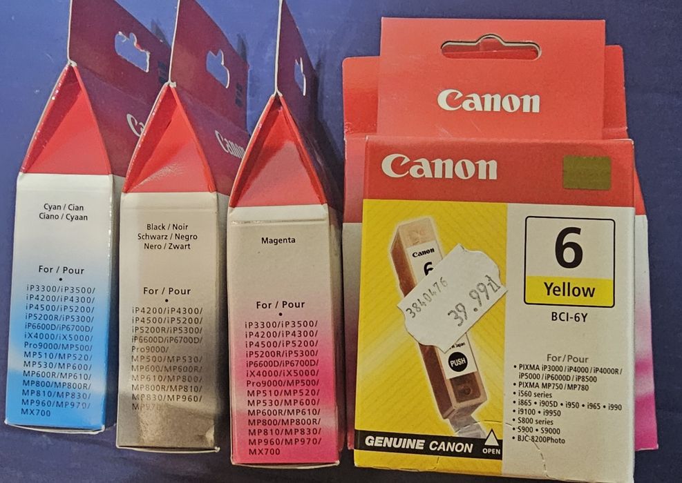 Tusze do drukarki Canon