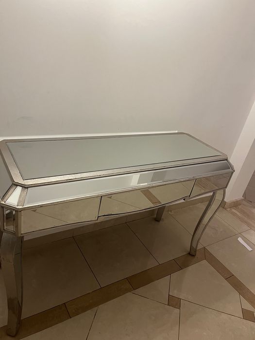 Konsola lustrzana glamour duza