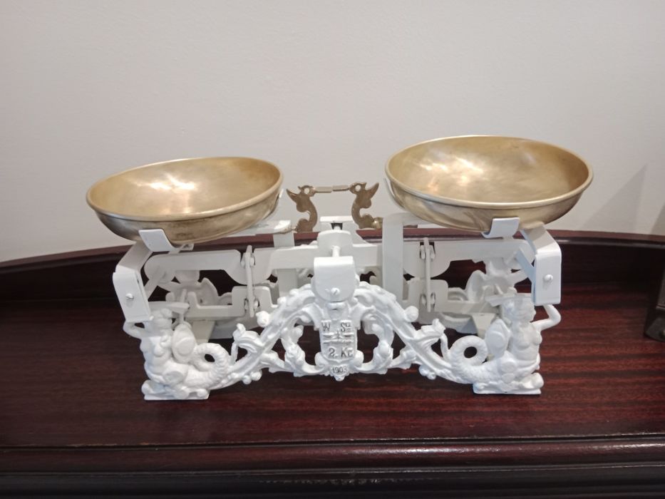 Waga szalkowa Weber & Dähne 2 kg — 1926r