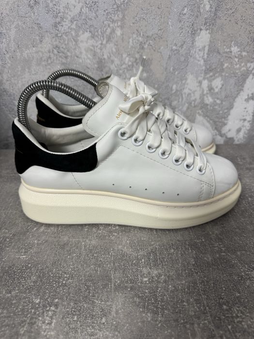 Кеди кросівки шкіряні Alexander McQueen  100% оригінал