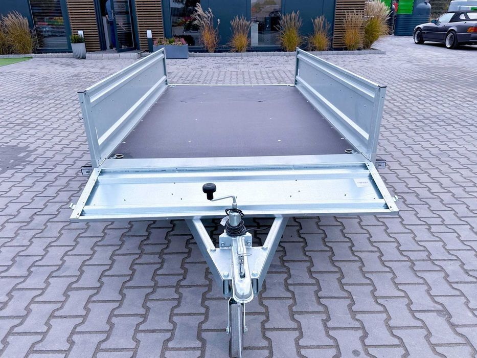 Burty stalowe, 264x150 cm, otwierany przód i tył - Temared PRO 2615/2