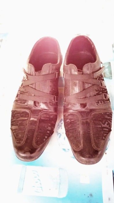 Кожані чоловічі туфлі