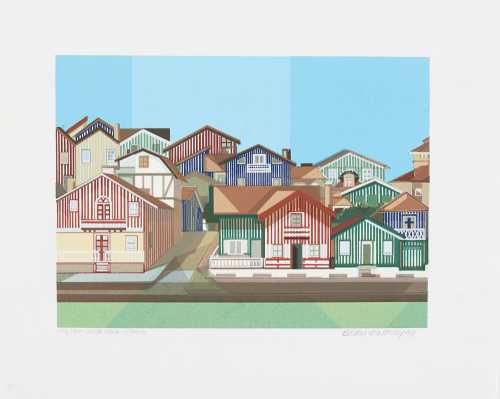 Aveiro e a Ria, 10 diferentes serigrafias