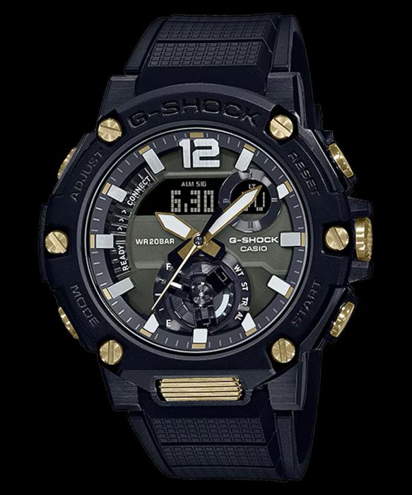 Casio G-Shock GST-B300B-1A NEW ORIGINAL | Bluetooth | Solar | G-Steel