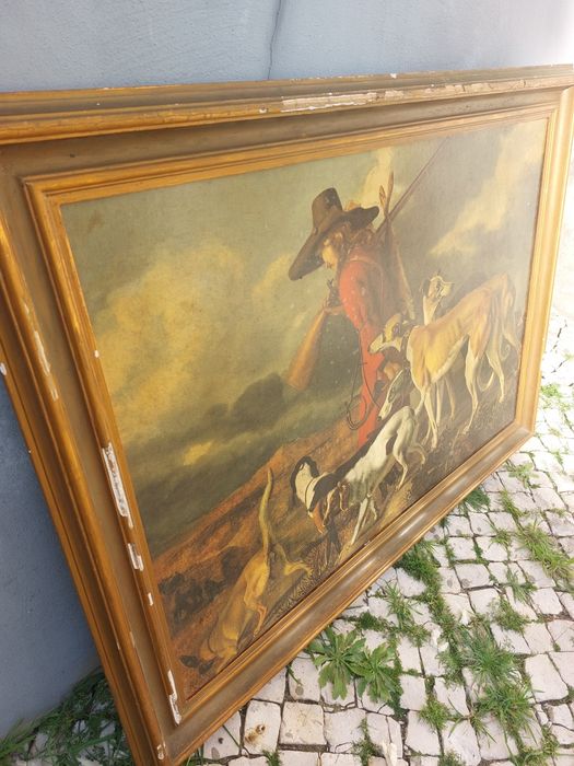 Quadro o Caçador" (The Hunter) de Adriaen Cornelisz Beeldemaker