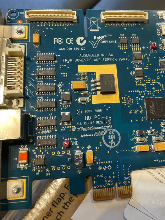 Digidesign Avid HD PCIe Accel Core karta Pro Tools HD Stan idealny!