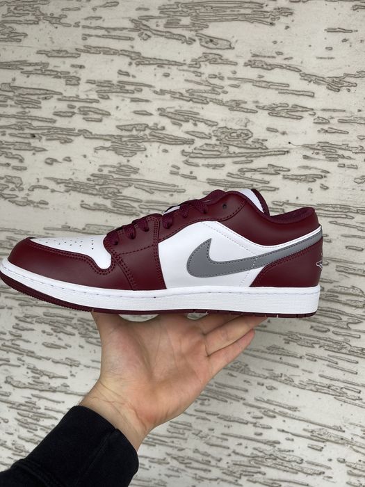 Nike Air Jordan 1 Low Bordeaux 45.5 *NOWE*