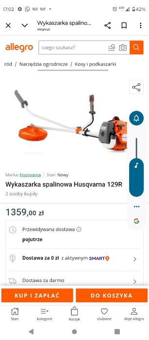 Kosa spalinowa Husqvarna