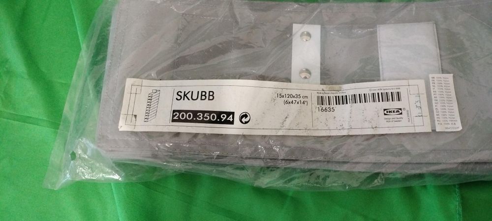 Organizador de Roupa IKEA SKUBB - Novo e Ideal para Armários